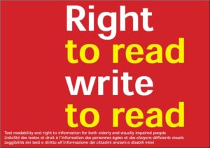 copertina del fascicolo “Right to read Write to read”